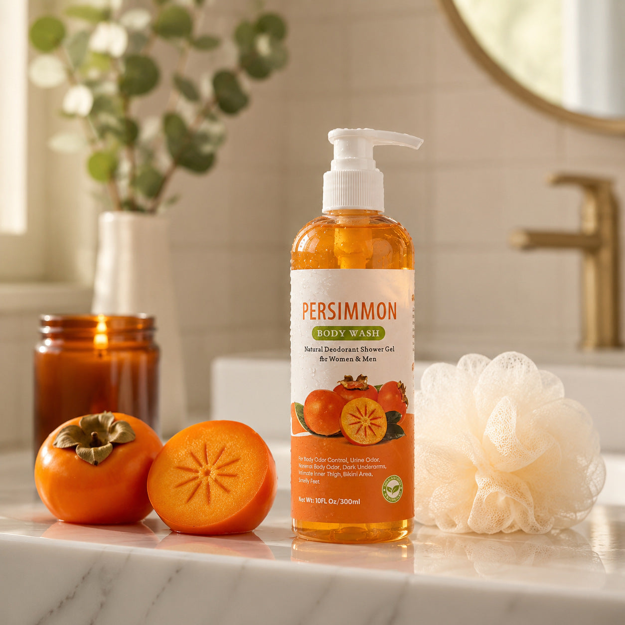 Persimmon Deodorizing Shower Gel