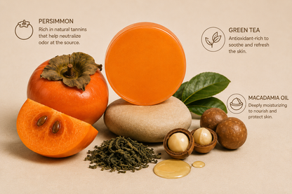 Deodorizing Persimmon Soap