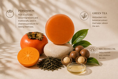 Deodorizing Persimmon Soap