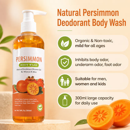 Persimmon Deodorizing Shower Gel